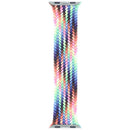 Correa Braided Solo Loop Pride Edition para Apple Watch, talla 1 pequeña. Diseño trenzado multicolor, nueva en empaque original.