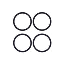 Aro de bezel negro para cámara trasera de iPhone 11, 12, 12 Mini, modelos A2111, A2172.