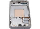 Pantalla OLED con marco para Samsung Galaxy S24 5G en color Marble Grey, repuesto para reparación de display.