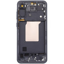 Pantalla incell azul marino para Samsung Galaxy A55 (A556), con marco, ideal para reparación de display roto.