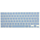 Kit de keycaps húngaras color índigo para MacBook Neo 13" A3404 (2026), repuesto de teclado.
