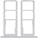 Bandeja para doble tarjeta SIM para Samsung Galaxy A14 (A145F) (Plata)