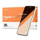 Paquete de 25 protectores de pantalla Wrapd HyperFilm EPU transparentes, para una protección duradera.