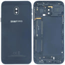 Tapa trasera original Samsung Galaxy J3 Pro (J330 / 2017) negra, repuesto service pack para reparación.
