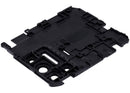 Tapa trasera azul índigo para Motorola Moto G9 Plus XT2087, con vidrio de cámara y antena.