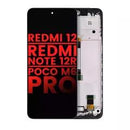 Encuentra pantallas LCD con marco para Xiaomi Redmi 12, Redmi Note 12R y Poco M6 Pro en Quetzaltenango.
