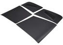 Carcasa negra mate para PlayStation 5 Pro Digital Edition, repuesto frontal D-015 para reparación de consola Sony.