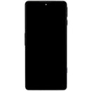 Pantalla LCD refurbished negra para Xiaomi Poco F4 GT y Redmi K50 Gaming, lista para reparación y cambio de display.