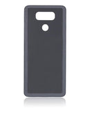 Tapa trasera con adhesivo preinstalado para LG G6 (Azul Marino Optico)