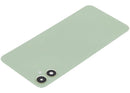 Repuesto de tapa trasera verde para Samsung Galaxy A05 4G (A055) con lente de cámara incorporada.