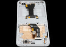 Pantalla OLED interna blanca con marco para Samsung Galaxy Z Flip 6 5G (F741), repuesto para reparación.
