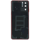 Tapa trasera original Huawei P30 Pro Breathing Crystal, pieza de repuesto para reparación, con degradado azul y rosa.