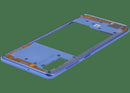 Encuentra el marco medio compatible Aftermarket Plus en color Prism Crush Blue para Samsung Galaxy A41 (A415 / 2020) en Quetzaltenango.