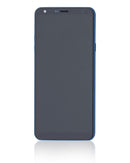 Pantalla LCD con marco para LG Stylo 4 / Stylo 4 Plus (Reacondicionado) (Azul Marroqui)