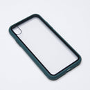 Estuche  Marco De Color Verde Y Parte De Atras Transparente - Iphone Xs Max