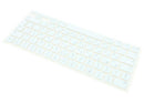 Kit de teclas plateadas con caracteres hebreos para MacBook Neo 13" A3404, repuesto de teclado Apple.