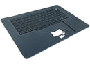 Tapa superior original Apple Midnight A3448 MacBook Air 15 con teclado ANSI US para reparación.
