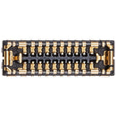 Conector FPC de 16 pines para la cámara frontal del iPhone 17 Pro/Pro Max, repuesto para reparación.