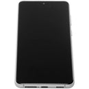 Pantalla OLED blanca con marco para Samsung Galaxy S21 FE 5G, display 120Hz para reparación y repuesto.