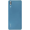 Tapa trasera original Huawei P20 Twilight para reparación, con acabado degradado azul y morado, pieza de repuesto EML-L09, EML-L29.