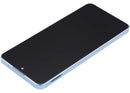 Pantalla refurbished con marco para Realme 10 Pro RMX3661 en Nebula Blue, repuesto de display LCD.