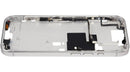 Tapa superior blanca de titanio para iPhone 16 Pro (A3083, A3292, A3293) con botones de encendido y volumen.
