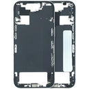 Tapa trasera Apple iPhone Air (US/EU) azul celeste, grado A, con pequeñas piezas y marco central OEM.