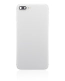 Tapa trasera con componentes pequenos pre-instalados para iPhone 8 Plus (Sin Logo) (Plata)