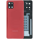 Tapa trasera original roja para Samsung Galaxy Note 10 Lite (N770F/DS), repuesto back cover.