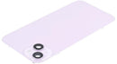 Tapa trasera con placa y MagSafe para iPhone 14 Plus (Morado)