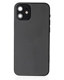 Tapa trasera con componentes pequenos pre-instalados para iPhone 12 (Version US) (Original usada: Grado C) (Negro)