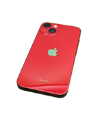 iPhone 13 seminuevo en color rojo y desbloqueado, con garantía de calidad y certificado de salud de batería en Quetzaltenango.