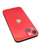 iPhone 13 seminuevo en color rojo, 128GB, libre de fábrica y con certificado de grado 1 como nuevo, disponible en Quetzaltenango.