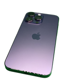 iPhone 14 Pro Max seminuevo en Quetzaltenango, libre de fábrica, salud de batería al 94%, certificado y con E-sim incluido.