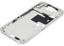 Marco medio blanco titanio para iPhone 16 Pro Max, chasis de repuesto con botones, versión global A2894/A3088.