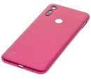 Encuentra la tapa trasera rosa compatible para Motorola Moto E6i en Quetzaltenango.