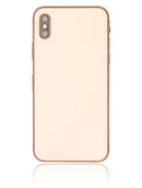 Tapa trasera con componentes pequeños pre-instalados para iPhone XS (Usado, original, Grado C) (Dorado)