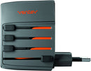Encuentra el adaptador de pared Dual USB Ventev Global Charginhub 300 de 12W en Quetzaltenango.