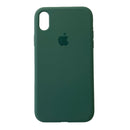 Estuche APPLE Silicon completo PINE GREEN - IPHONE XR (6.1)