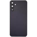 Tapa trasera Brave Black para Samsung Galaxy A15 5G (A156) con lente de cámara, repuesto de carcasa.