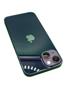 Oferta de iPhone 14 seminuevo en Quetzaltenango, liberado de fábrica, con 128GB de almacenamiento, grado 1 como nuevo y certificado.