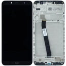 Pantalla original Xiaomi Redmi 7A negra, módulo LCD y digitalizador para reparación de display roto.