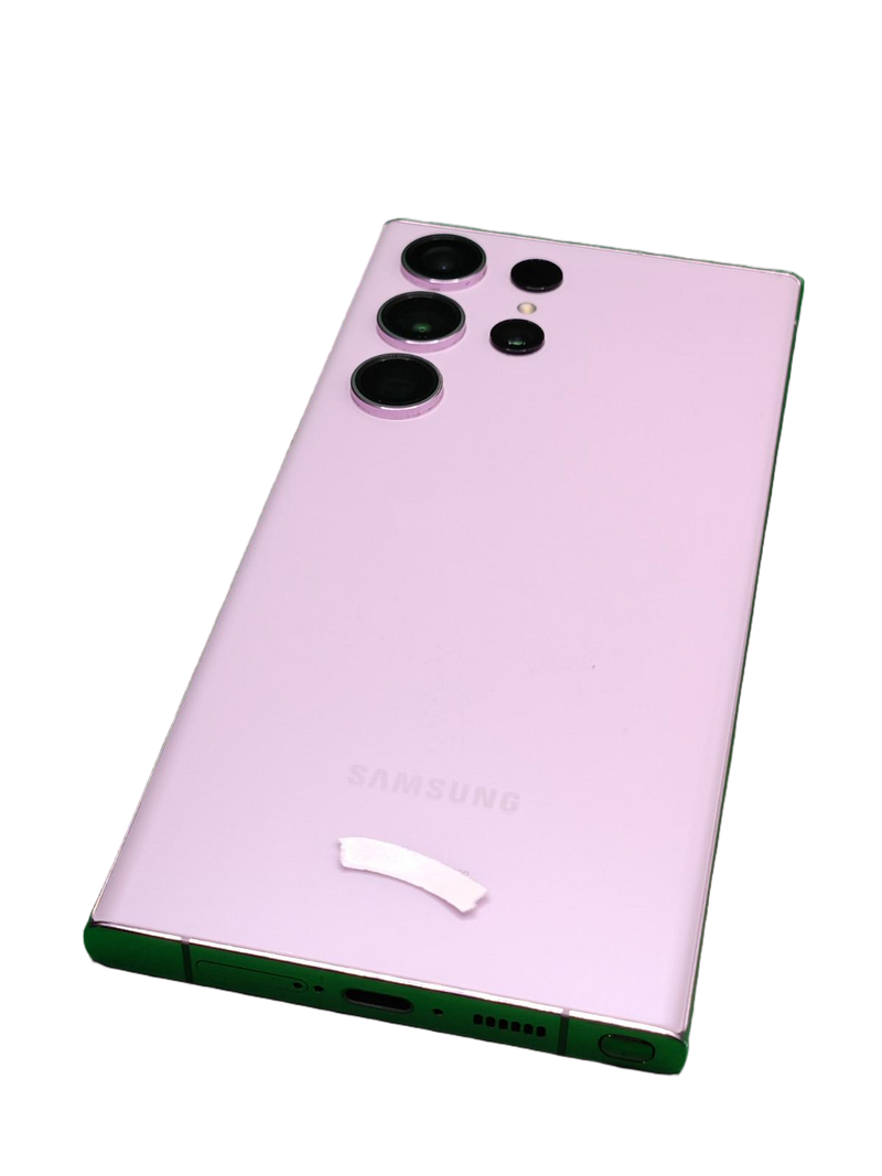Encuentra el Samsung Galaxy S23 Ultra seminuevo en color Lavender de 256GB, certificado y libre de fábrica en Quetzaltenango.