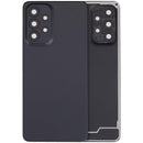 Tapa trasera negra para Samsung Galaxy A33 5G (A336) con lente de cámara, pieza de repuesto.