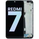 Pantalla original Xiaomi Redmi 7 negra, repuesto LCD para reparación, display frontal de M1810F6LG.