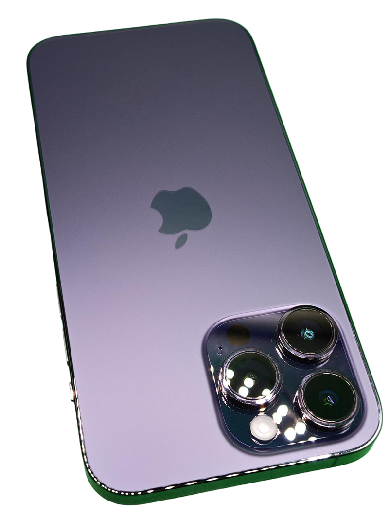 iPhone 14 Pro Max Seminuevo - Purpura - Libre de Fábrica - 256GB - Grado 1 como nuevo - salud de bateria 85% - certificado - E-sim