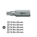 Juego de herramientas Wera Tool-Check PLUS 2 de 39 piezas con carraca, vasos y puntas de 1/4 pulgada.