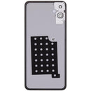Tapa trasera plateada para Samsung Galaxy A05 4G (A055) con lente de cámara integrada, repuesto de reparación.