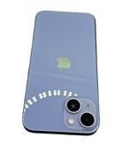 Encuentra iPhone 14 seminuevo en Quetzaltenango con 128GB de almacenamiento y 80% de salud de batería en Xela.