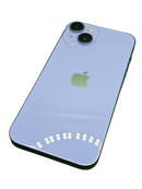 iPhone 14 seminuevo en buen estado, azul, 128GB y libre de fábrica en Xela Quetzaltenango.